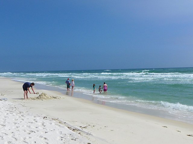 Fort Pickens Gulf Beach