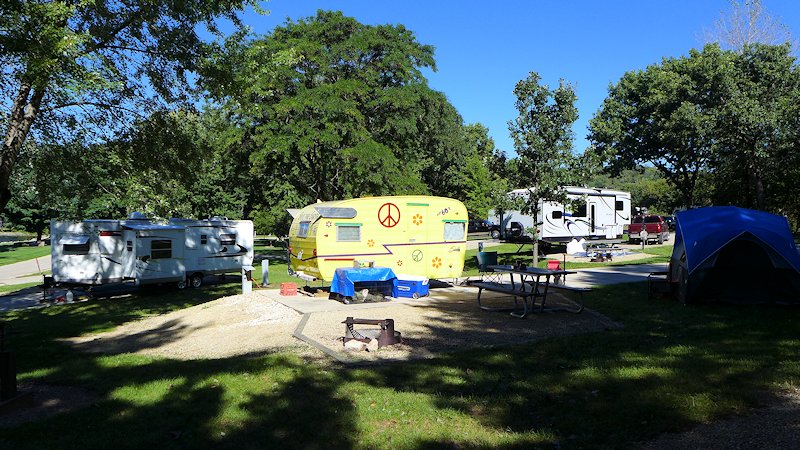 Grant River Corps Campground, Potosi WI