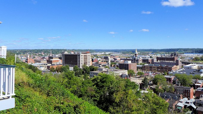 Lookout over Dubuque, Iowa