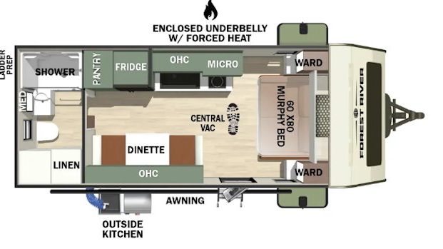 No-Bo 19.2 Floorplan